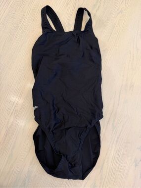 Speedo Black Training One-Piece Swimsuit